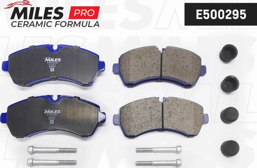 Miles E500295 - Kit pastiglie freno, Freno a disco autozon.pro