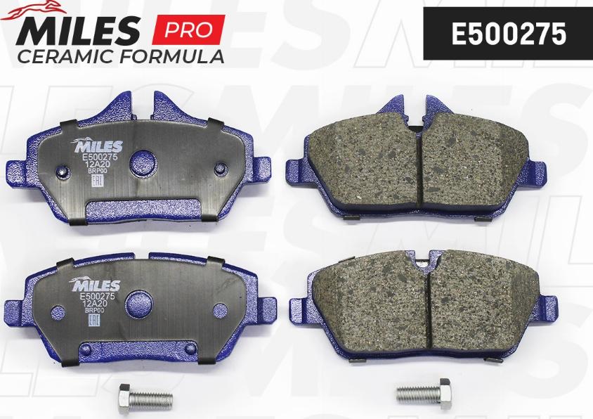 Miles E500275 - Kit pastiglie freno, Freno a disco autozon.pro