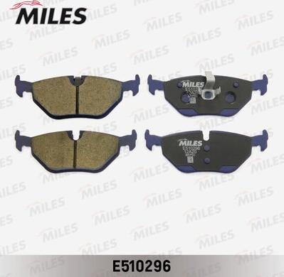 Miles E510296 - Kit pastiglie freno, Freno a disco autozon.pro