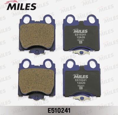 Miles E510241 - Kit pastiglie freno, Freno a disco autozon.pro