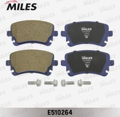 Miles E510264 - Kit pastiglie freno, Freno a disco autozon.pro