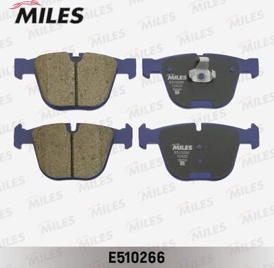 Miles E510266 - Kit pastiglie freno, Freno a disco autozon.pro