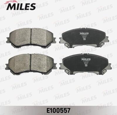 Miles E100557 - Kit pastiglie freno, Freno a disco autozon.pro