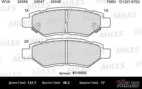 Alanko 302244 - Kit pastiglie freno, Freno a disco autozon.pro