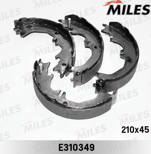 Miles E310349 - Kit ganasce, Freno stazionamento autozon.pro