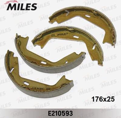 Miles E210593 - Kit ganasce, Freno stazionamento autozon.pro