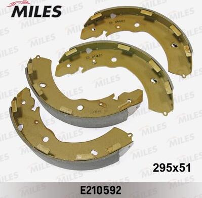 Miles E210592 - Kit ganasce freno autozon.pro