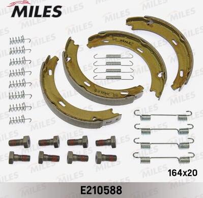 Miles E210588 - Kit ganasce, Freno stazionamento autozon.pro