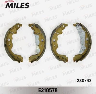 Miles E210578 - Kit ganasce freno autozon.pro