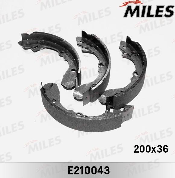 Miles E210043 - Kit ganasce freno autozon.pro