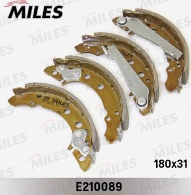 Miles E210089 - Kit ganasce freno autozon.pro