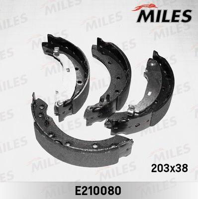 Miles E210080 - Kit ganasce freno autozon.pro