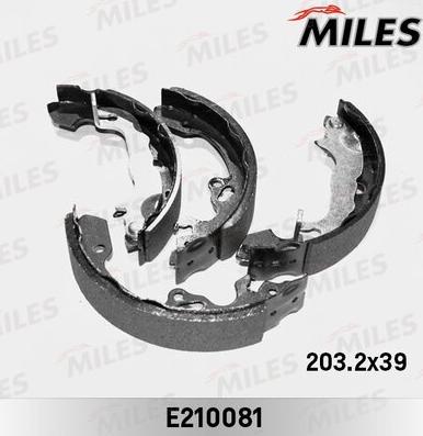 Miles E210081 - Kit ganasce freno autozon.pro