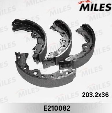 Miles E210082 - Kit ganasce freno autozon.pro