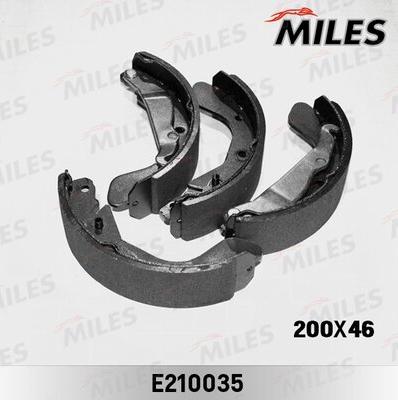 Miles E210035 - Kit ganasce freno autozon.pro