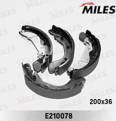 Miles E210078 - Kit ganasce freno autozon.pro