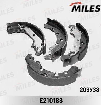 Miles E210183 - Kit ganasce freno autozon.pro