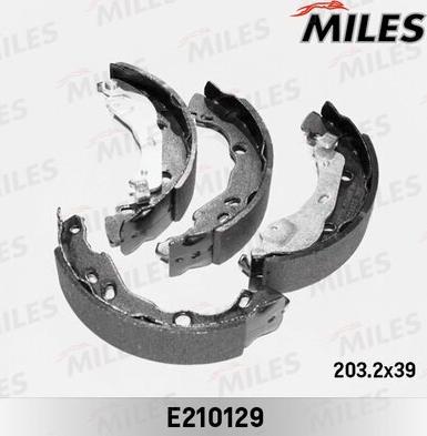 Miles E210129 - Kit ganasce freno autozon.pro