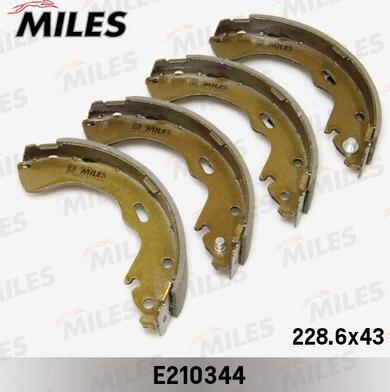 Miles E210344 - Kit ganasce freno autozon.pro