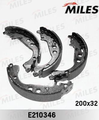 Miles E210346 - Kit ganasce freno autozon.pro