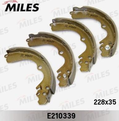 Miles E210339 - Kit ganasce freno autozon.pro