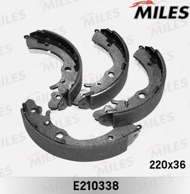 Miles E210338 - Kit ganasce freno autozon.pro