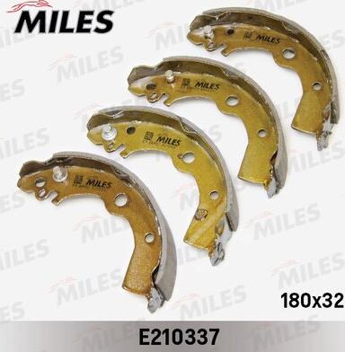 Miles E210337 - Kit ganasce freno autozon.pro