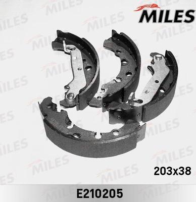 Miles E210205 - Kit ganasce freno autozon.pro