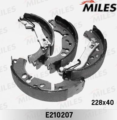 Miles E210207 - Kit ganasce freno autozon.pro