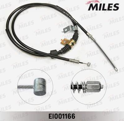 Miles EI001166 - Cavo comando, Freno stazionamento autozon.pro