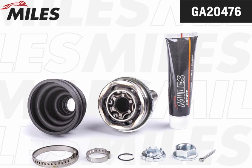 Miles GA20476 - Kit giunti, Semiasse autozon.pro