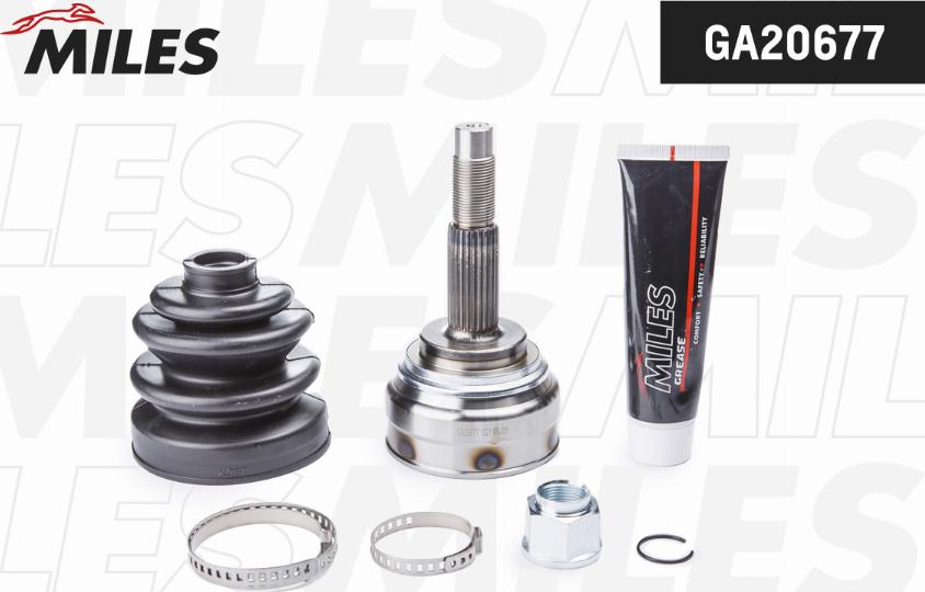 Miles GA20677 - Kit giunti, Semiasse autozon.pro