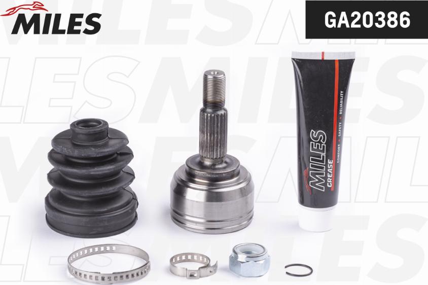 Miles GA20386 - Kit giunti, Semiasse autozon.pro