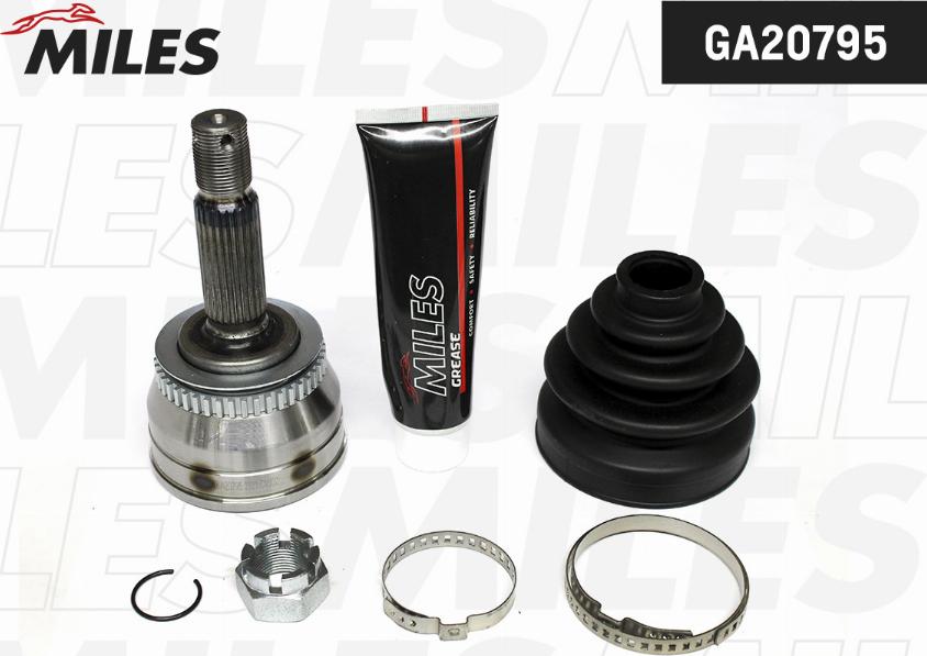 Miles GA20795 - Kit giunti, Semiasse autozon.pro