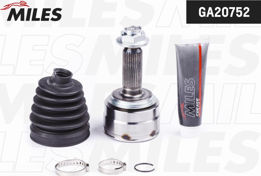 Miles GA20752 - Kit giunti, Semiasse autozon.pro