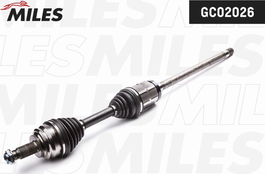 Miles GC02026 - Albero motore / Semiasse autozon.pro