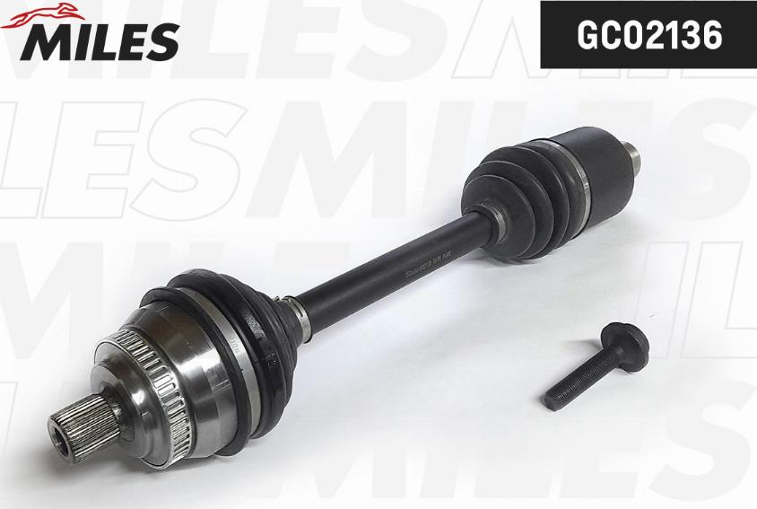 Miles GC02136 - Albero motore / Semiasse autozon.pro