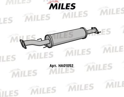 Miles HA01052 - Risonatore, Imp. gas scarico autozon.pro