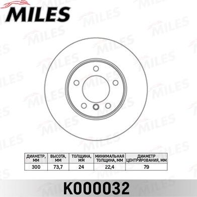 Miles K000032 - Discofreno autozon.pro