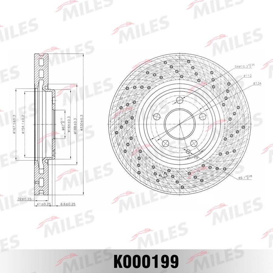 Miles K000199 - Discofreno autozon.pro