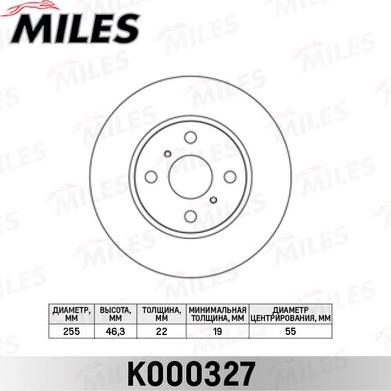 Miles K000327 - Discofreno autozon.pro