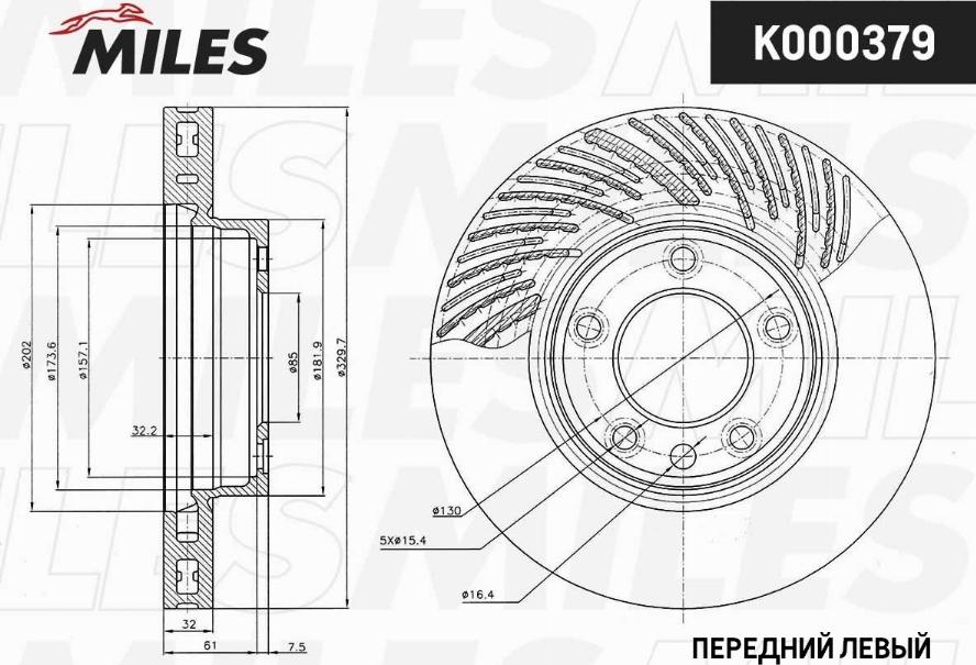 Miles K000379 - Discofreno autozon.pro