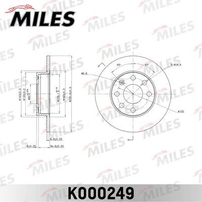 Miles K000249 - Discofreno autozon.pro