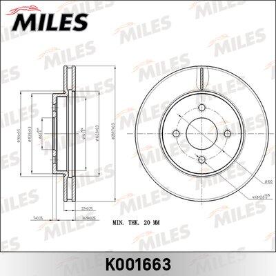 Miles K001663 - Discofreno autozon.pro