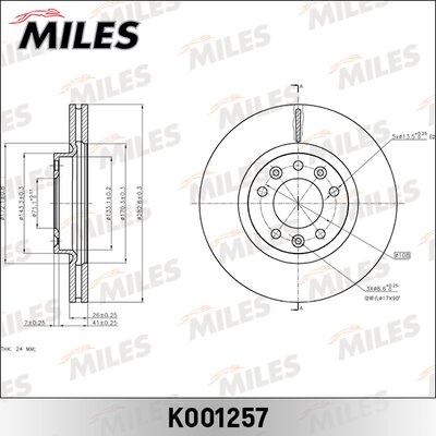 Miles K001257 - Discofreno autozon.pro