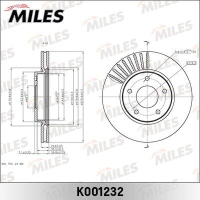 Miles K001232 - Discofreno autozon.pro