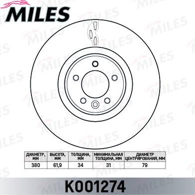 Miles K001274 - Discofreno autozon.pro