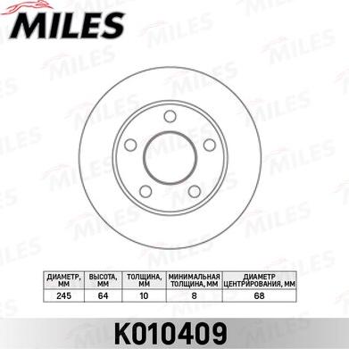 Miles K010409 - Discofreno autozon.pro