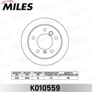 Miles K010559 - Discofreno autozon.pro