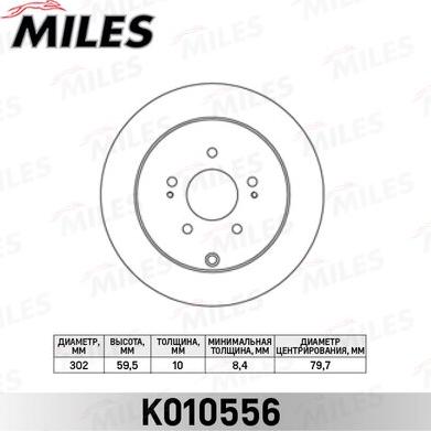 Miles K010556 - Discofreno autozon.pro